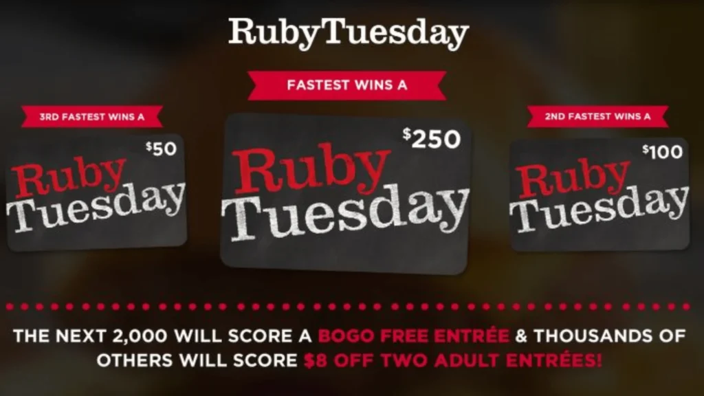 Ruby Tuesday Coupons