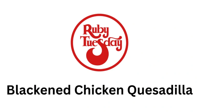 Blackened Chicken Quesadilla