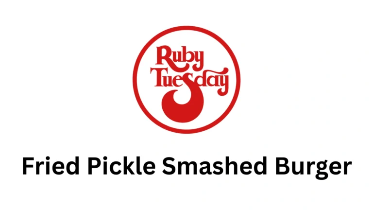 Fried Pickle Smashed Burger