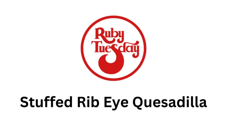 Stuffed Rib Eye Quesadilla