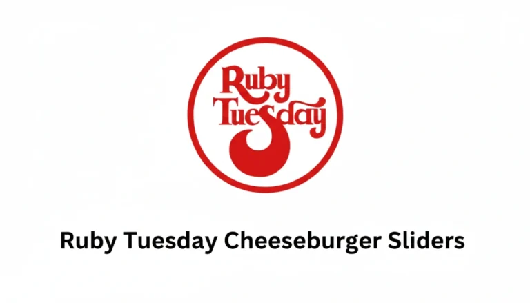 Ruby Tuesday Cheeseburger Sliders
